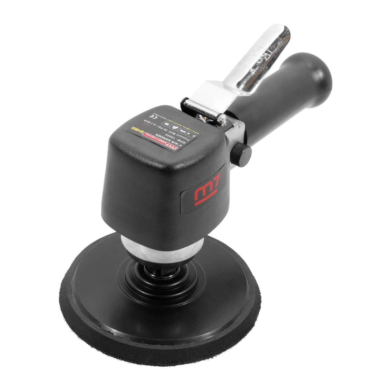 M7 Pneumatic Random Orbital Sander Dual Action with 6"" Sanding Pad (QB-49602) — product image 2