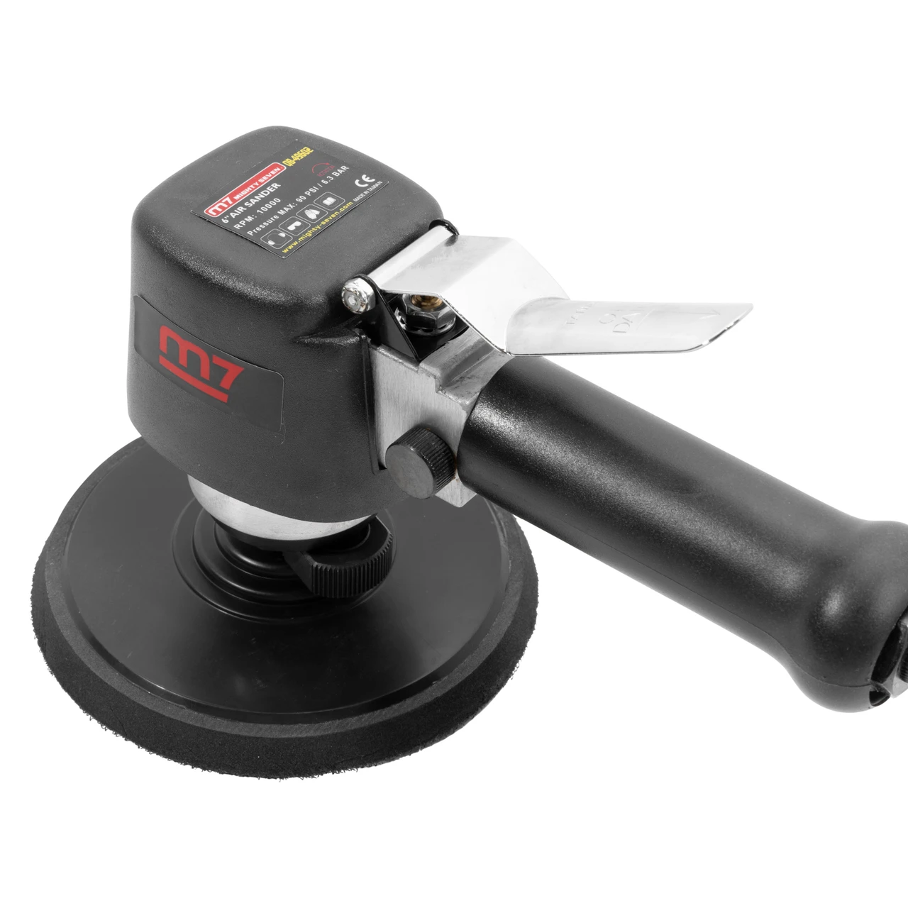 M7 Pneumatic Random Orbital Sander Dual Action with 6"" Sanding Pad (QB-49602) — product image 9