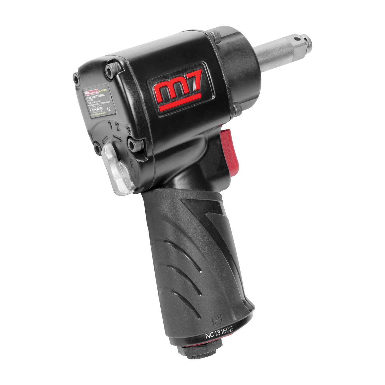 M7 Q-Series 1/2"" Air Impact Wrench With 2"" Anvil 3 Flip Sockets (NC-4620QN3) — product image 4