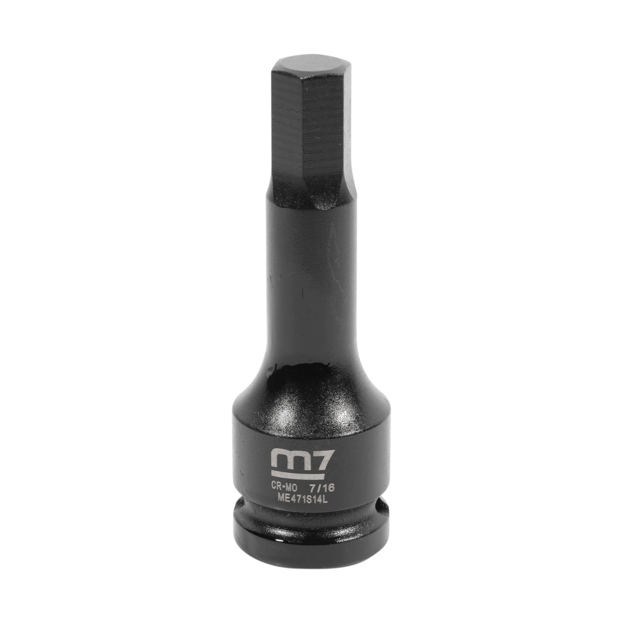 M7 Impact Driver Hex Bit Set with 1/2'' Drive 8-Piece SAE (MB44008S) — product image 3