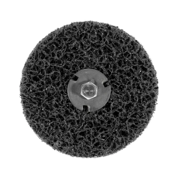 M7 Stripping Wheel with 4"" Diameter Med Grit for Surface Cleaning Tool (QB-9415)