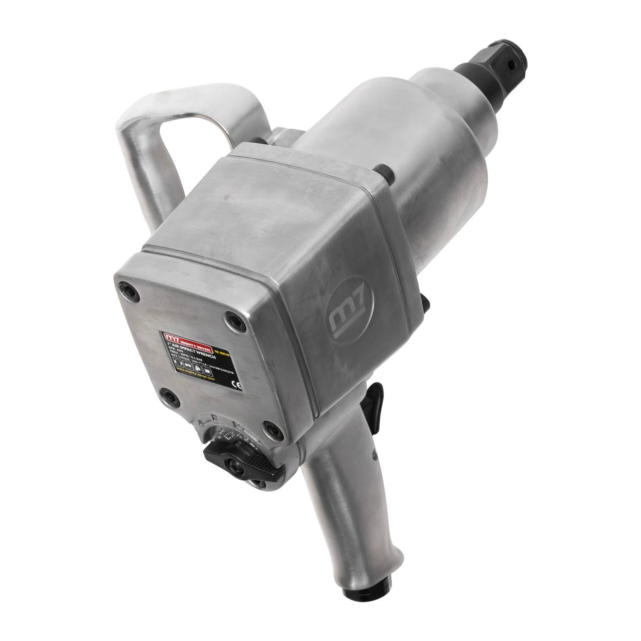M7 Twin Hammer Heavy-Duty 1"" Air Impact Wrench with D-Grip Handle (NC-8219) — product image 3