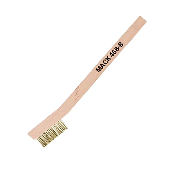 Mack Brush 468-B Brass Mini Scratch, Brass