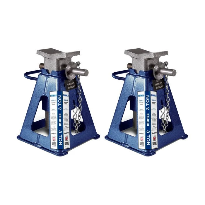 Mahle ShopPRO Vehicle Support Stands, 3-Ton Capacity (485 80160 00)