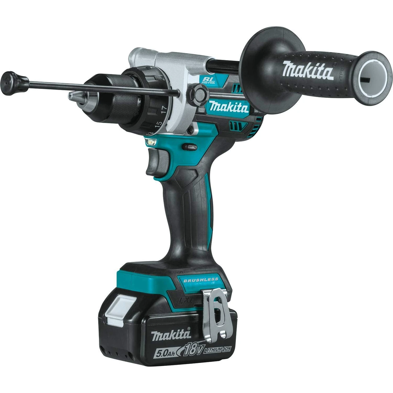 Makita 18V LXT Lithium-Ion Brushless Cordless 2-Pc. Combo Kit (5.0Ah) (XT288T) — product image 3