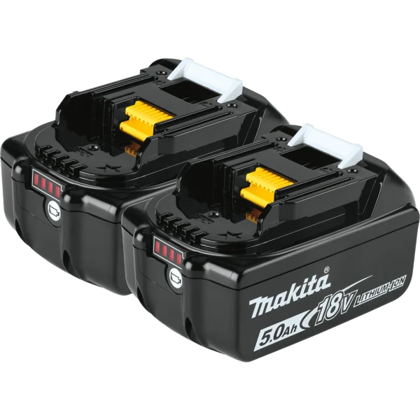 Makita BL1850B-2 18V LXT Lithium-Ion 5.0Ah Battery Twin Pack