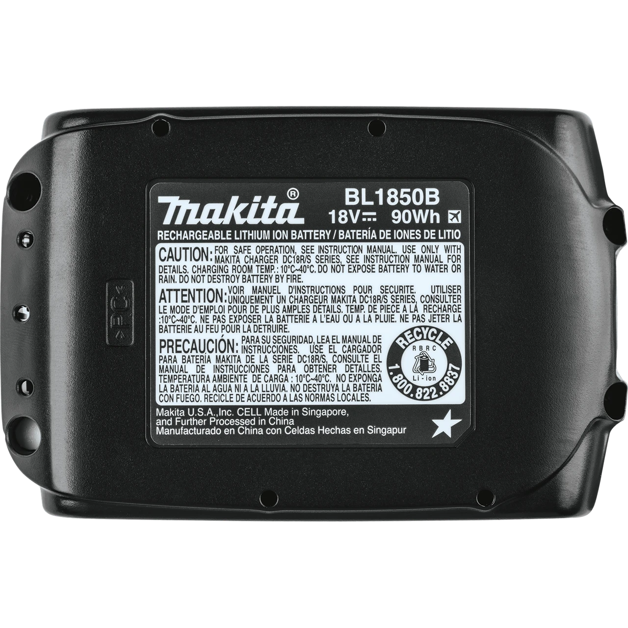 Makita BL1850B-2 18V LXT Lithium-Ion 5.0Ah Battery Twin Pack — product image 2