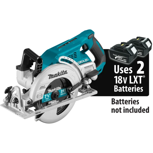 Makita XSR01Z 18V X2 LXT Li-Ion (36V) Brushless Rear Handle 7-1/4" Circular Saw