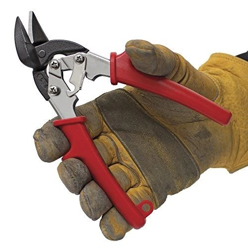 Malco AVM6 Mini Offset Aviation Snip, Left Cutting — product image 2