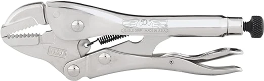 Malco Eagle Grip 7 in. Straight Jaw Locking Pliers (LP7R)