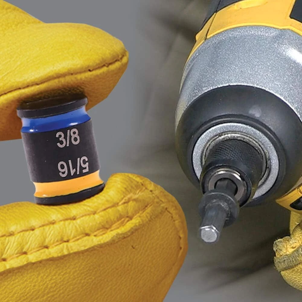 Malco Tools 5/16" & 3/8 X 2" Dual Sided Hex Driver Cleanable, Reversible (MSHC1) — product image 2