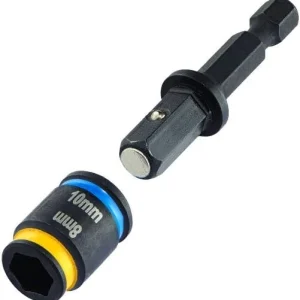 Malco Tools 8 mm And 10 mm 2 In. Cleanable Hex Nut Driver (MSHCM2)