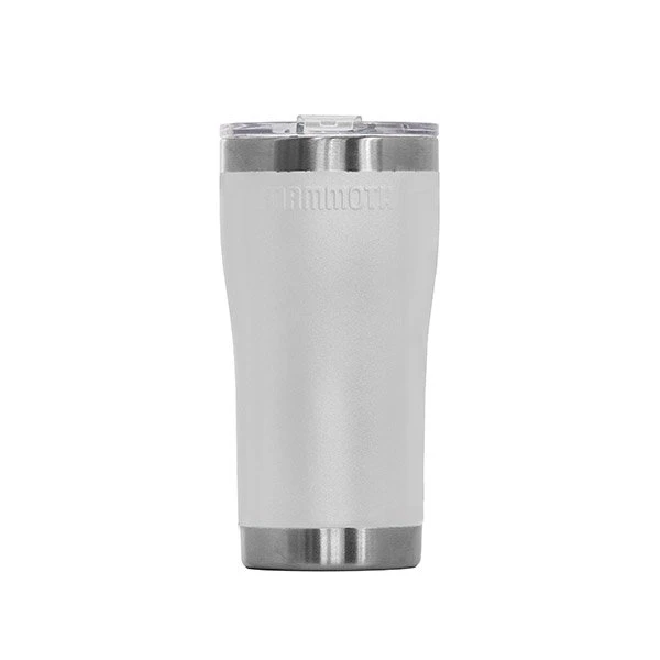Mammoth Rover 20oz Stainless Steel Tumbler - White