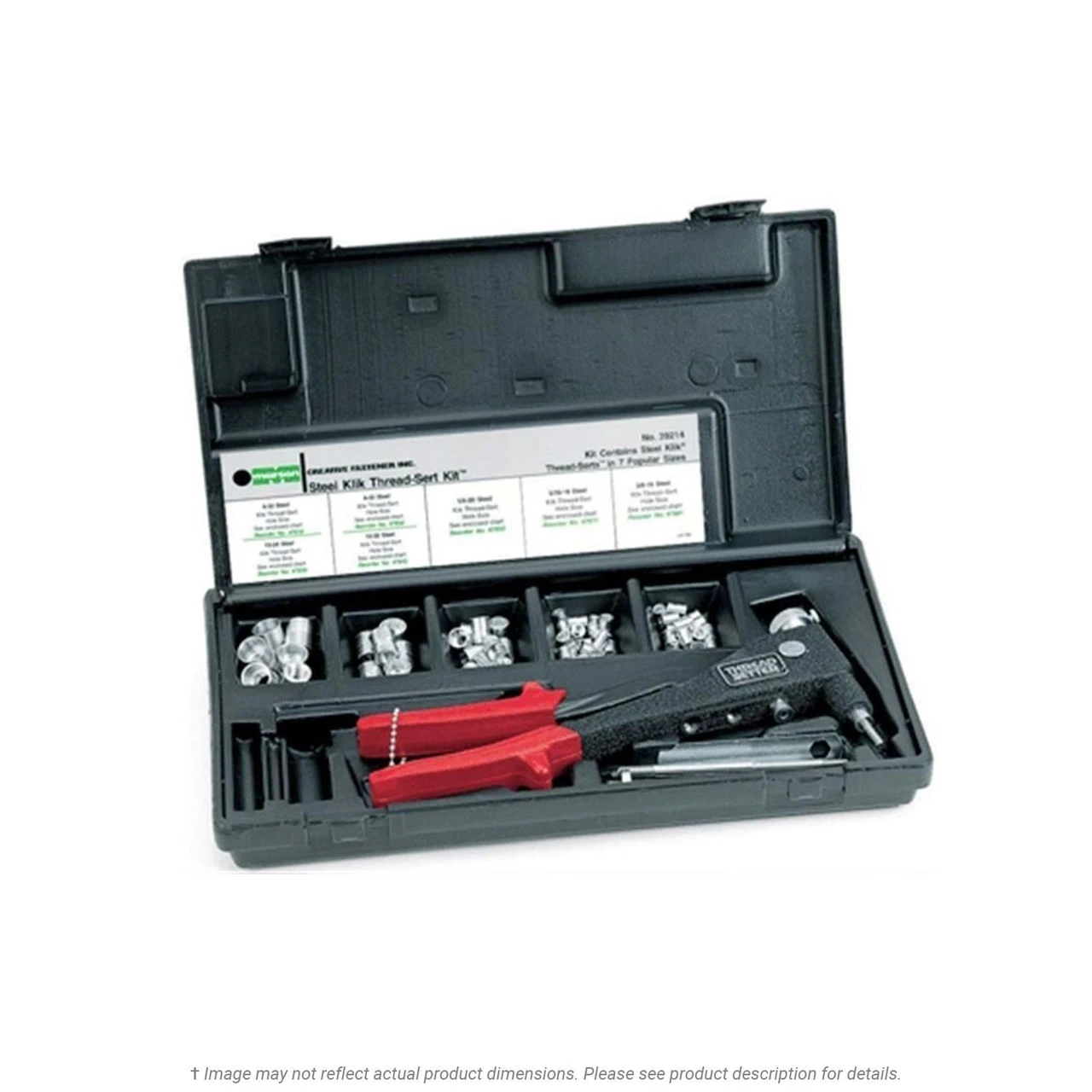 Marson Aluminum Klik Thread-Setter Kit w/Inserts & M39300 Tool (39313)
