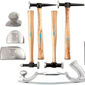 Martin Sprocket 659K Wood Handle Body & Fender Tool Box Set 11 Pc