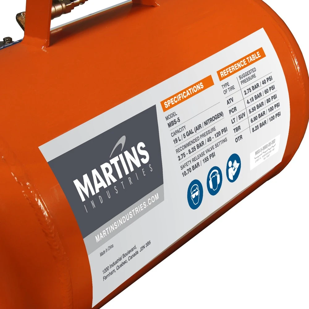 Martins Industries Bead Seater 19 Liters Efficient Tire Tool (MBS-5) — product image 5