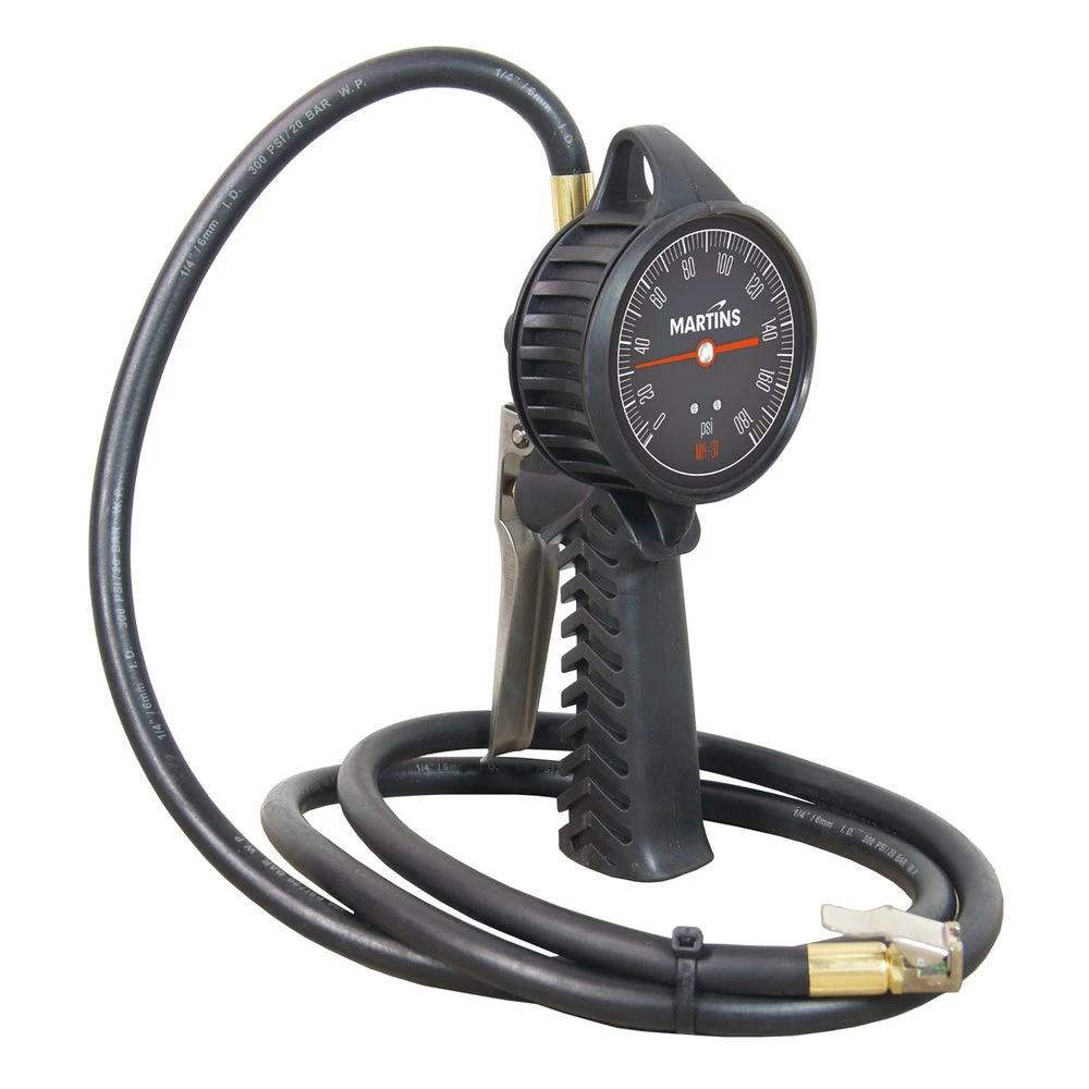 Martins Industries Flate Mate Analog Handheld Tire Inflator (MH-31-PSI)