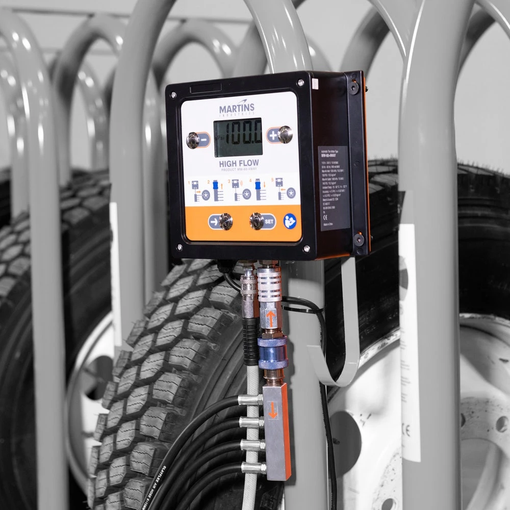 Martins Industries Flatematic 4 Way Automatic Tire Inflator with 4 Outlets (MW-60-4WAY) — product image 2