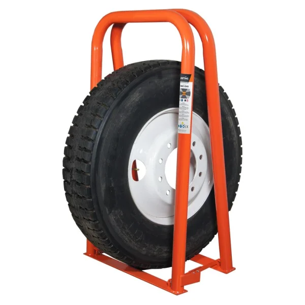 Martins Industries Portable 2-Bar Tire Cage with Wide-Base (MIC-2WB)