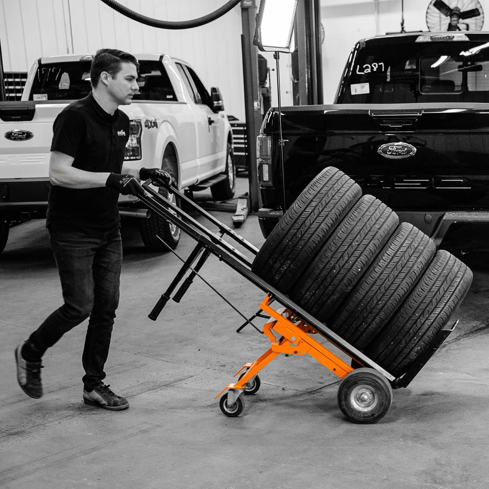 Martins Industries Tire Rider Ergonomic Cart with Adjustable Forks (MPTC) — product image 4