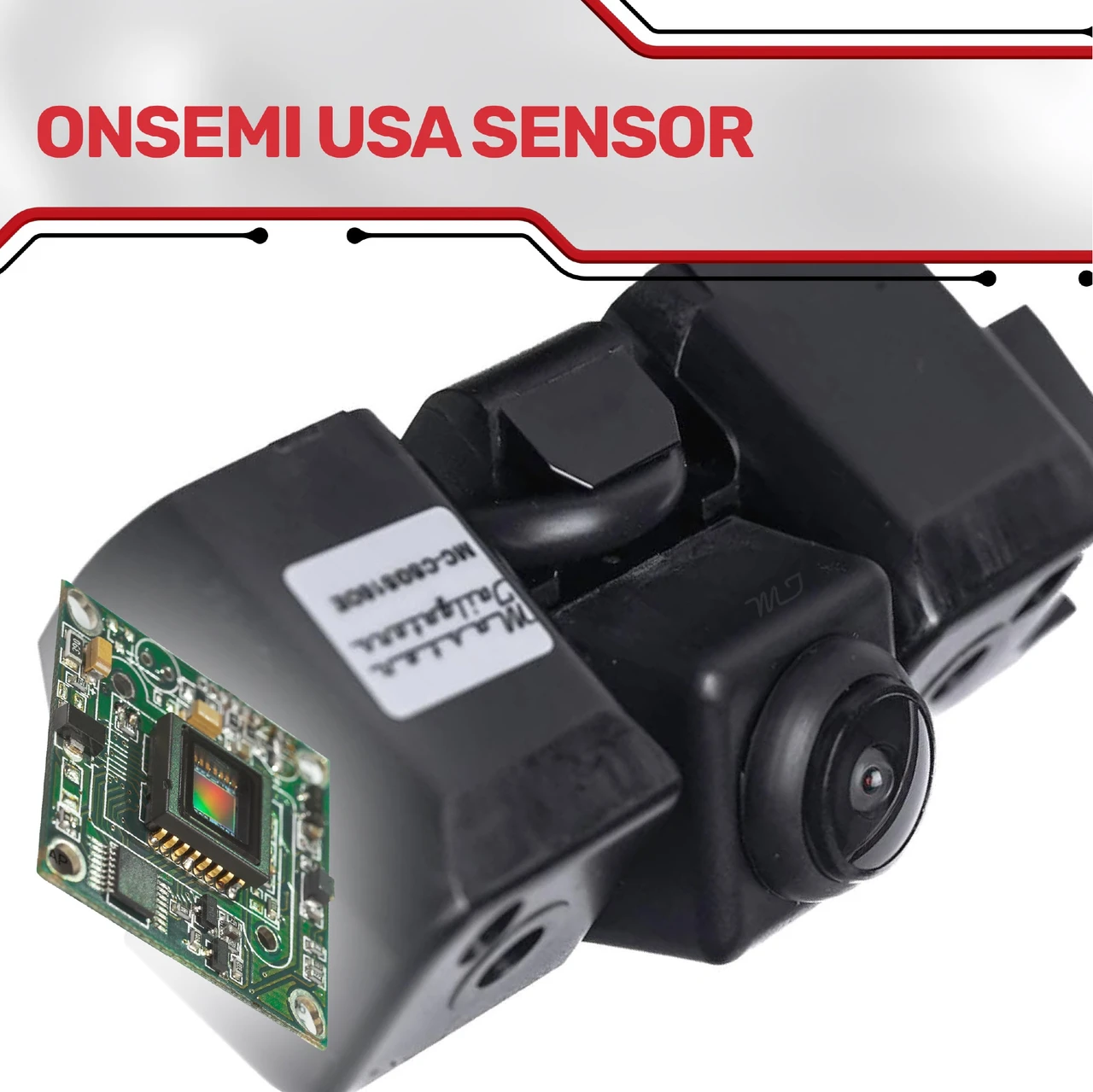 Master Tailgaters Chevrolet Silverado / GMC Sierra 1500 (2016-2019), 2500, 3500 (2016-2019) OEM Replacement Backup Camera OE Part # 84062896, 23363727 (MC-CSGS16OE) — product image 2
