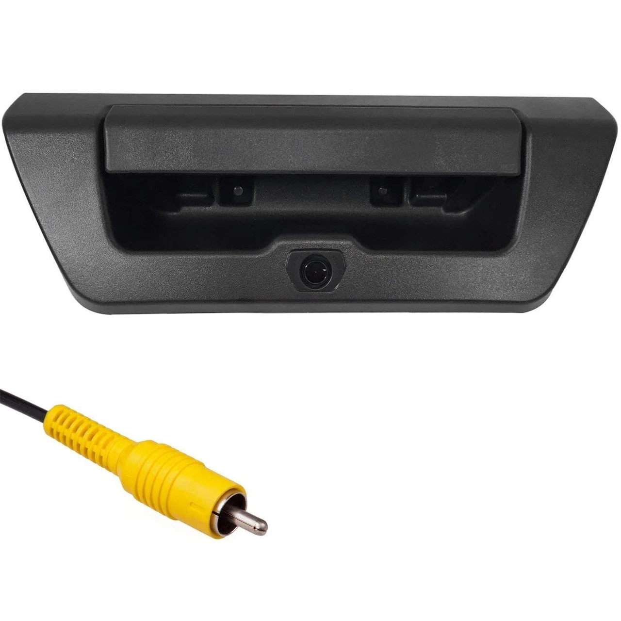 Master Tailgaters Ford F150 (2015-2017) Black Replacement Tailgate Handle with Backup Camera (No Key Hole) (MT-F15015B-KHP)