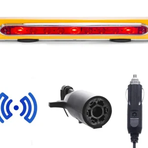 Master Tailgaters Wireless Trailer Tow Light Bar 19"- Magnetic Mount - Ultra Bright LED with 7 Pin RV Blade Hitch Transmitter (MT-WTL05)
