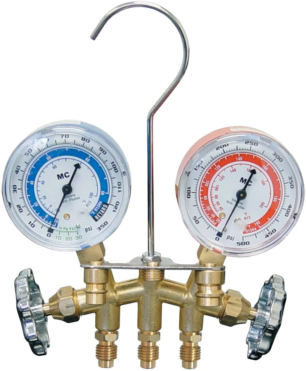 Mastercool A/C Manifold Gauge Set R134A With 60" Hoses For Auto A/C (66661) — product image 3