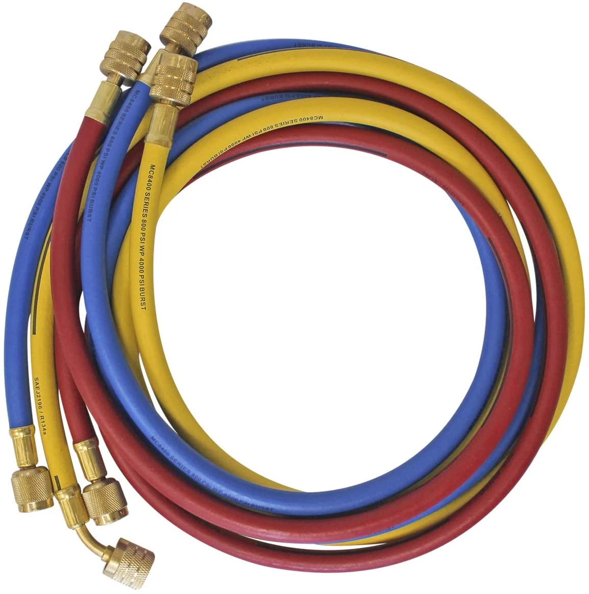 Mastercool A/C Manifold Gauge Set R134A With 60" Hoses For Auto A/C (66661) — product image 5