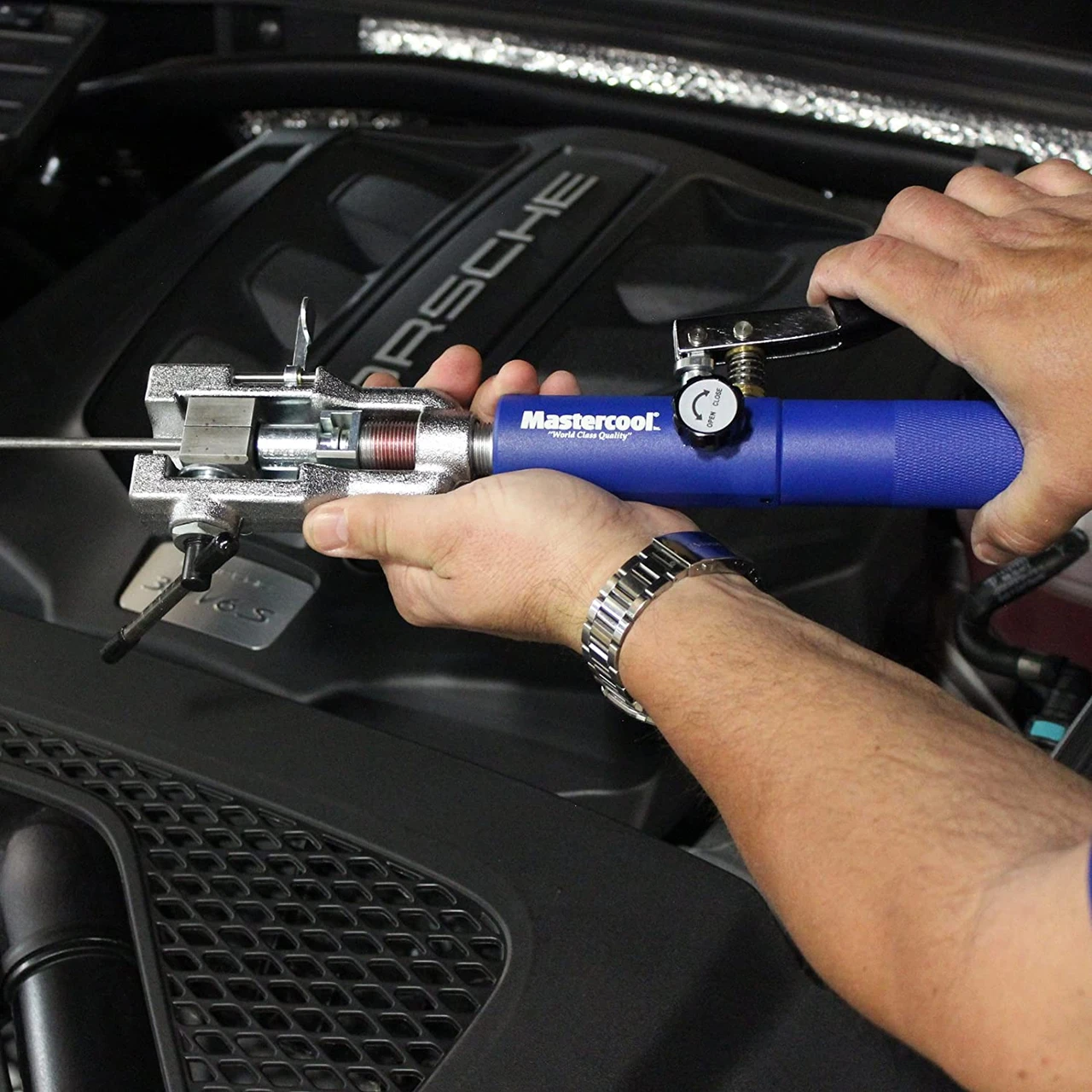 Mastercool 72485-PRC Master Hydraulic Flaring Tool Set with Jiffy Tite Fitting — product image 3