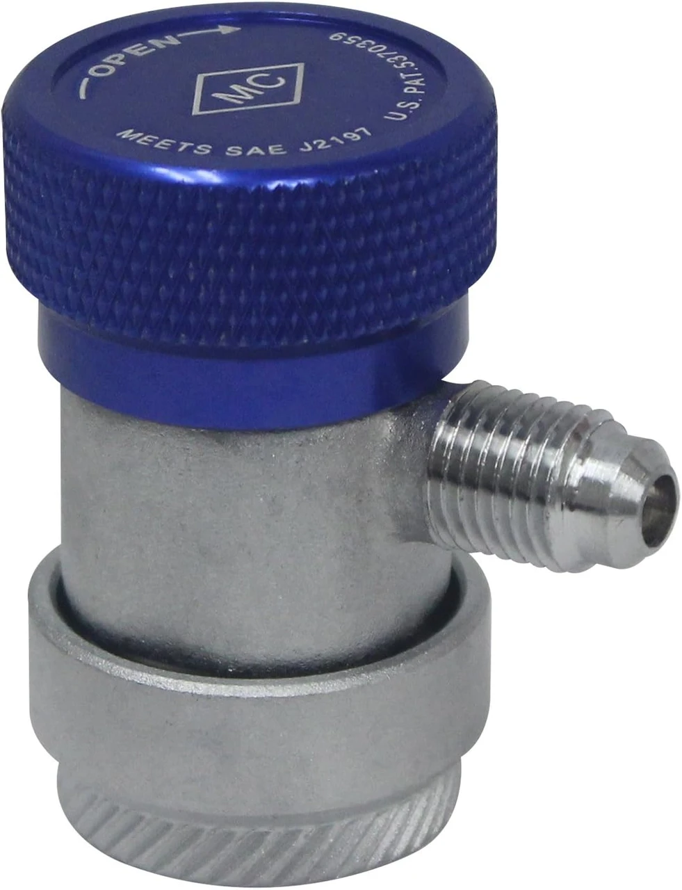 Mastercool 82934-E Low-Side Manual R134a 1/4" FL-M x 13mm Quick Coupler
