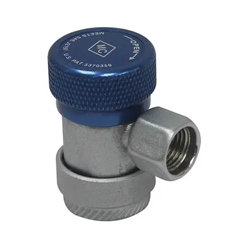 Mastercool Low-Side Coupling Adapter 14mm-Fem x 13mm R134a Refrigerant (82934)