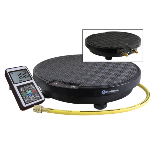 Mastercool 98315-AUT Wireless Charging Scale with Solenoid (Automotive)