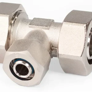 Maxline M8014 Reducing Tee Fitting for 3/4-Inch x 1/2-Inch x 3/4-Inch Tubing