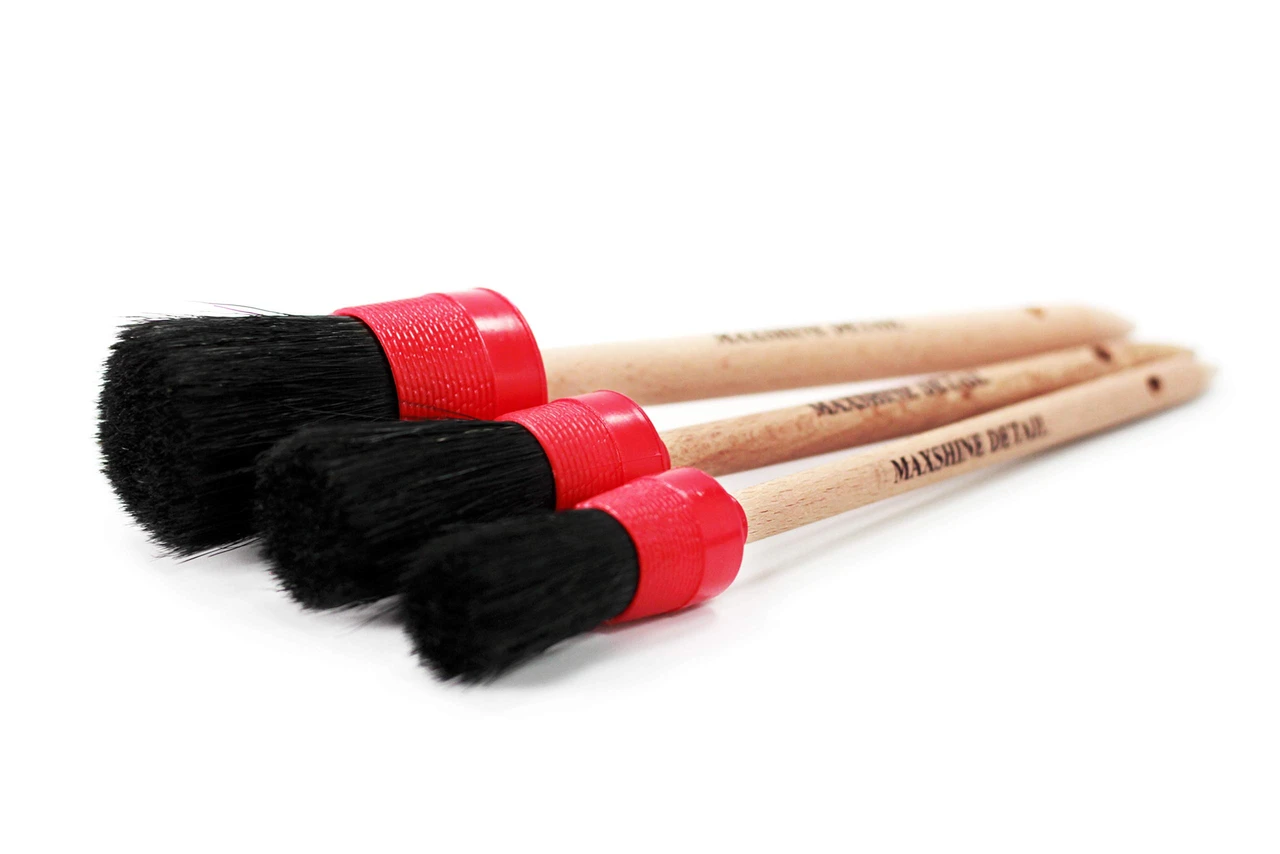 Maxshine 704610 Detailing Brushes Set for Interior and Exterior Detailing
