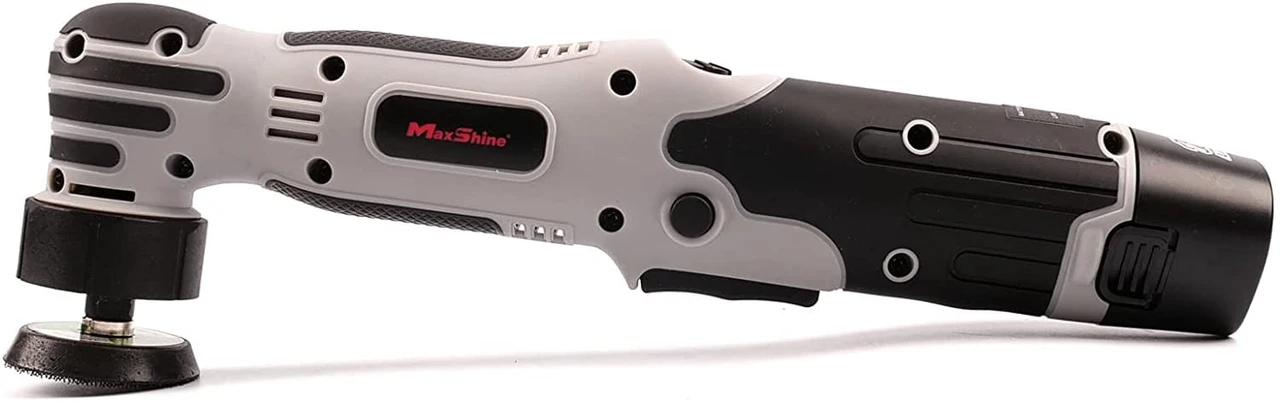 Maxshine M0312 compact white and black cordless polisher with small working head