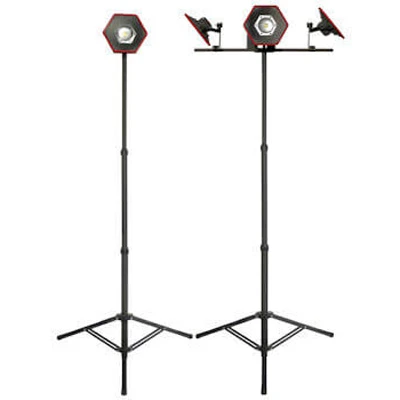 Maxxeon LUMENATOR Series Heavy Duty Triple Head Telescopic Tripod (MXN10153)