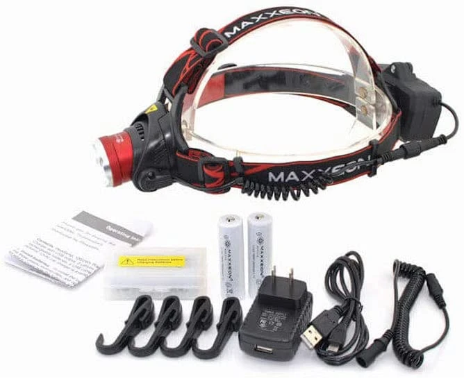 Maxxeon WorkStar 630 Technician's Rechargeable Headlamp (MXN00630) — product image 2