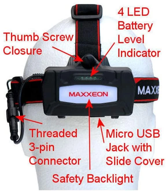 Maxxeon WorkStar 630 Technician's Rechargeable Headlamp (MXN00630) — product image 5