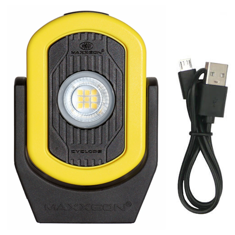 Maxxeon HiVis Yellow Workstar Cyclops LED Worklight (MXN00812) — product image 2