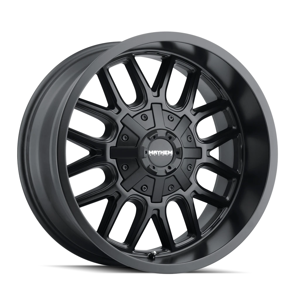 Mayhem Cogent 8107 Matte Black Wheels