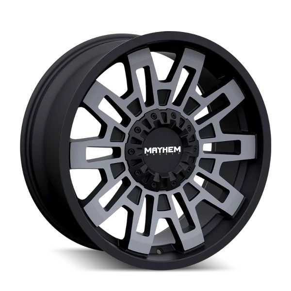 Mayhem Cortex 8113 Matte Black w/ Machined Dark Tint Wheels