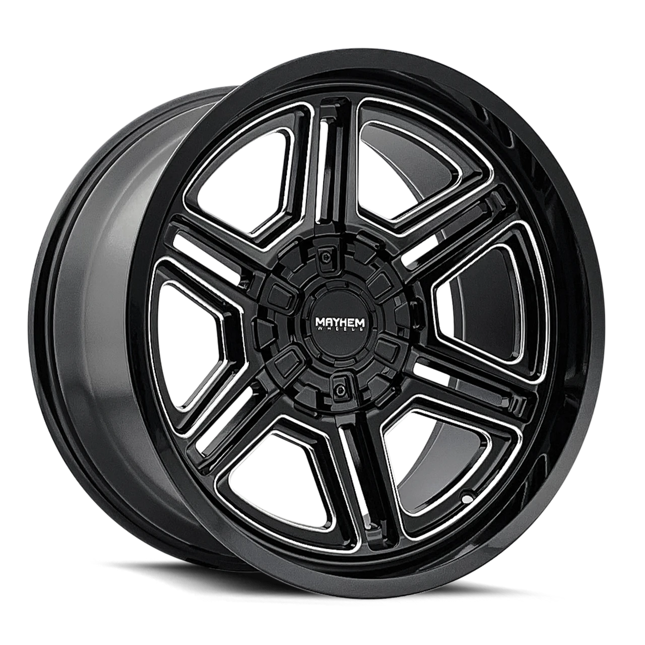 Mayhem Hermosa 8117 Black Milled Wheels
