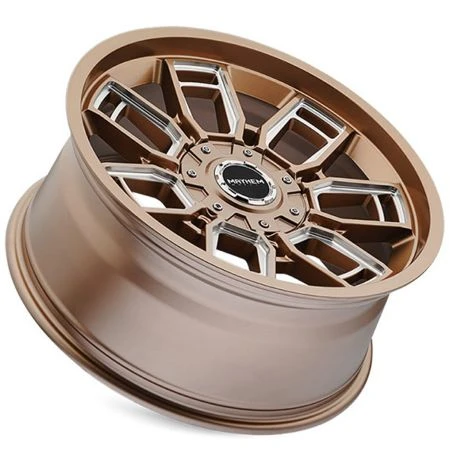 Mayhem Ordinance 8118 Matte Bronze Milled Wheels (8118-2937MZ, 8118-2952MZ) — product image 3