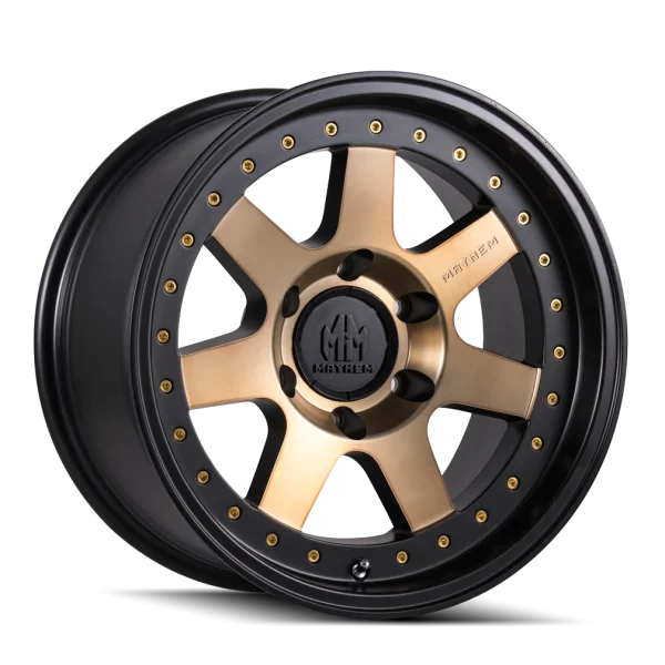 Mayhem Prodigy 8300 Matte Black Bronze Tint Wheels
