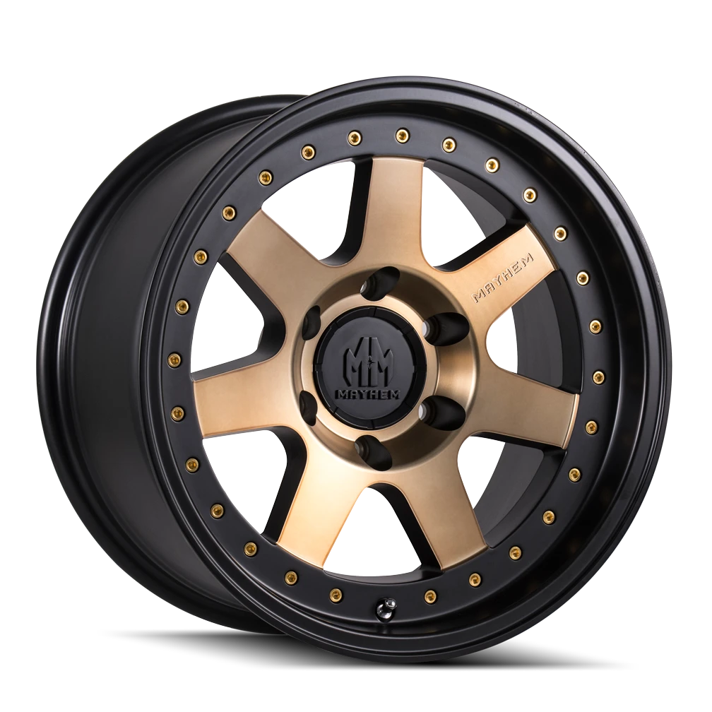 Mayhem Prodigy 8300 Matte Black Bronze Tint Wheels