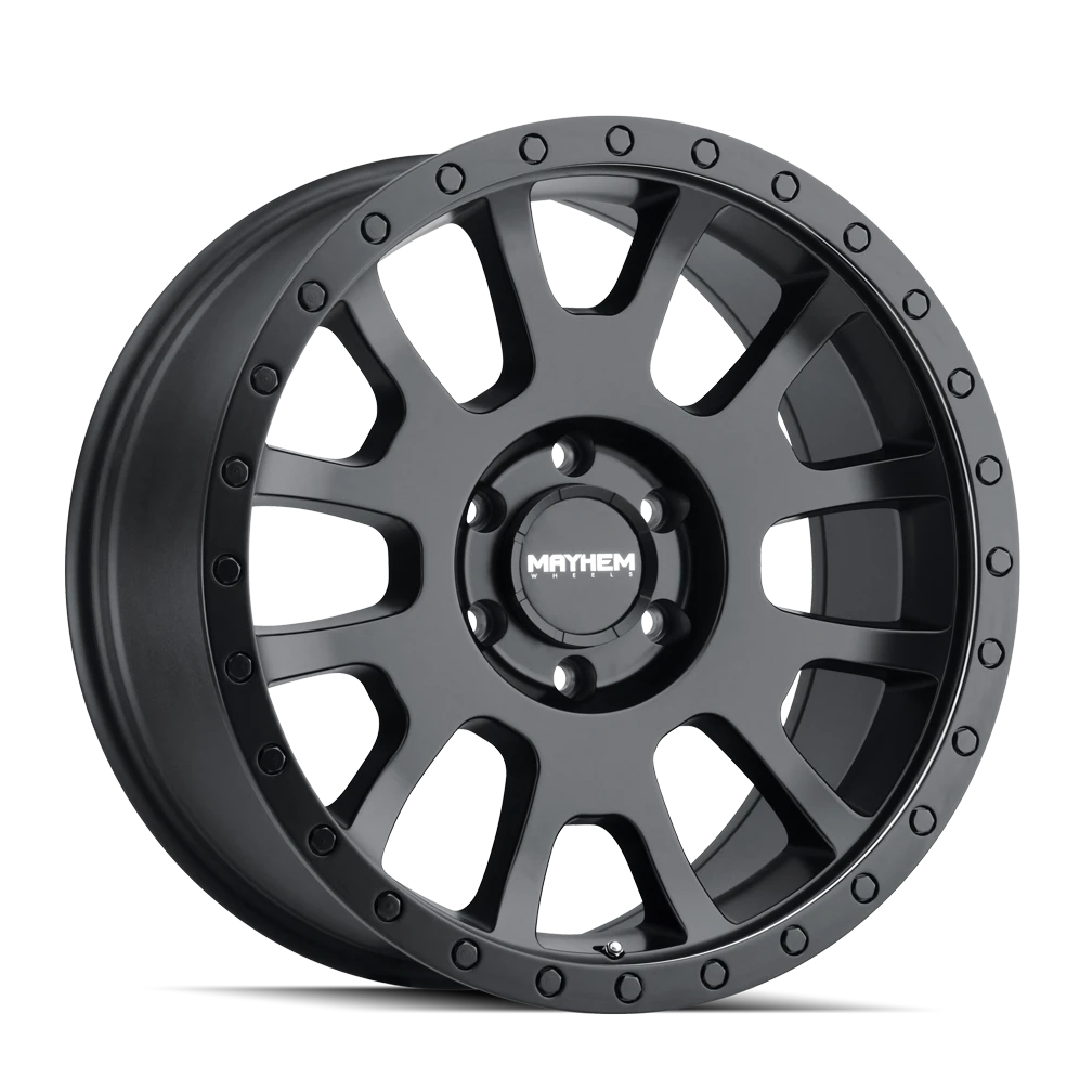 Mayhem Scout 8302 Matte Black Wheels