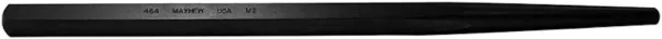 Mayhew 1/2" x 18" Black Oxide Finish Line-Up Punch (22024)