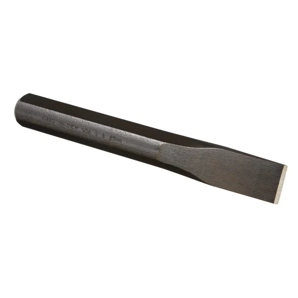 Mayhew 1-25mm x 8" Black Oxide Finish Cold Chisel (10220)
