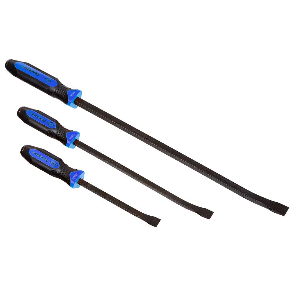 Mayhew 3-Pieces Blue Dominator Pro Curved Pry Bar Set (14071BL)